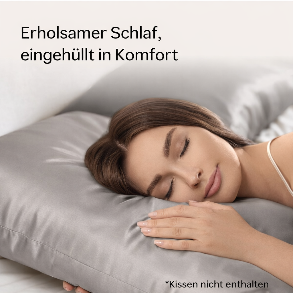 Snoa Seidenkissenbezug aus 100% Maulbeerseide 22 Momme – Für Haar- & Hautschutz über Nacht