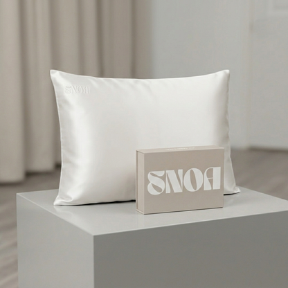 Snoa Seidenkissenbezug aus 100% Maulbeerseide 22 Momme – Für Haar- & Hautschutz über Nacht