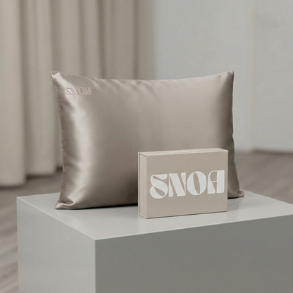 Snoa Seidenkissenbezug aus 100% Maulbeerseide 22 Momme – Für Haar- & Hautschutz über Nacht